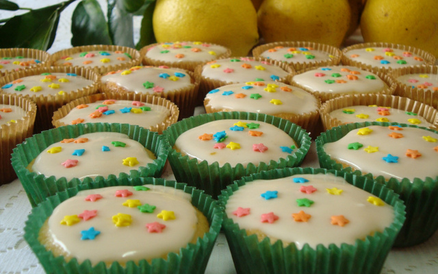 Bolo de limão siciliano