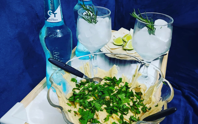 Pasta de grão-de-bico da Mônica (Homus Tehine)