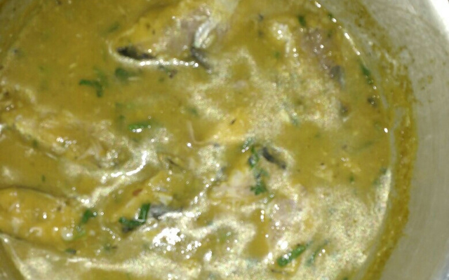 Peixe de coco prático rápido e fácil