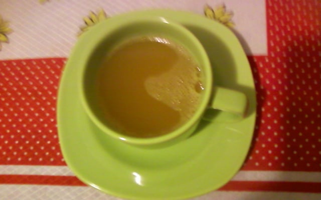 Chá de maracujá com maçã e gengibre