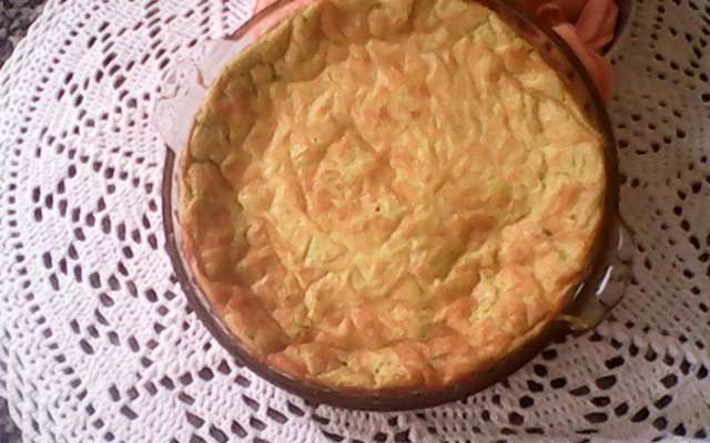 Souflé de chuchu super fácil