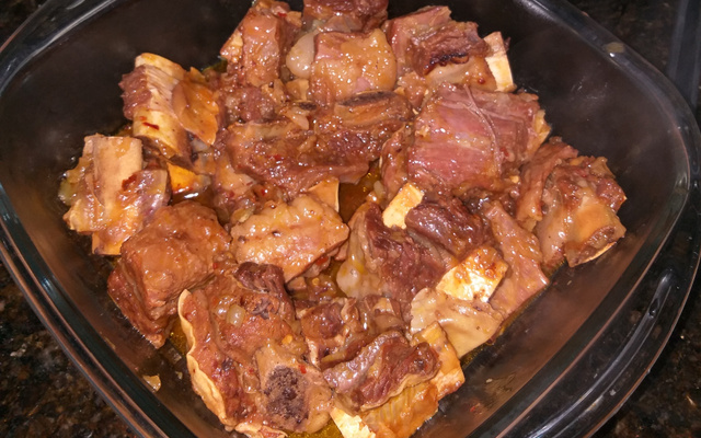 Costela no bafo na panela de pressão
