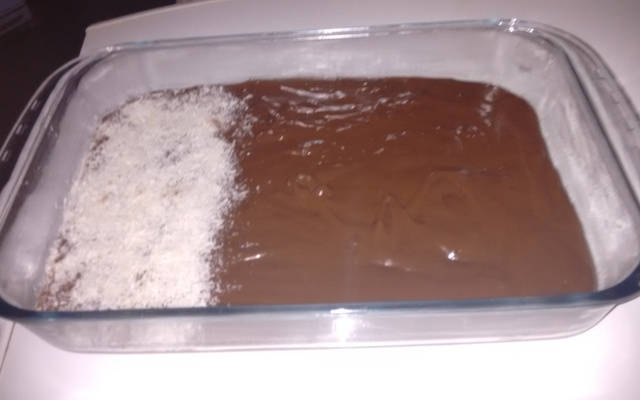 Manjar de chocolate simples