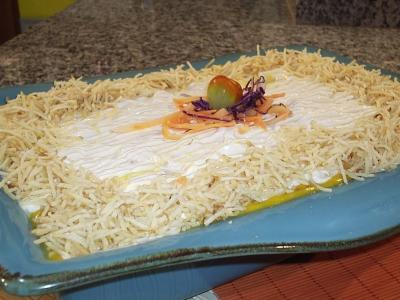 Torta fria de moranga