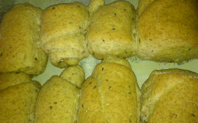 Pão integral de aveia