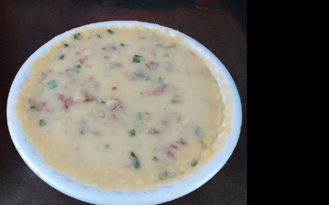 Sopa cremosa de batatas com requeijão