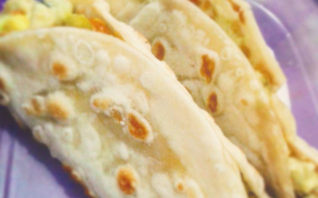 Tacos mexicanos vegetarianos