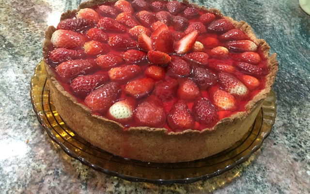 Torta de Morangos