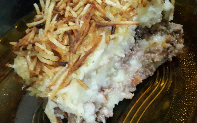 Escondidinho de carne moída