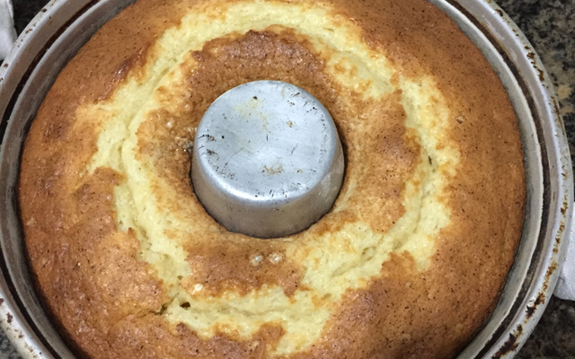 Bolo de limão de liquidificador