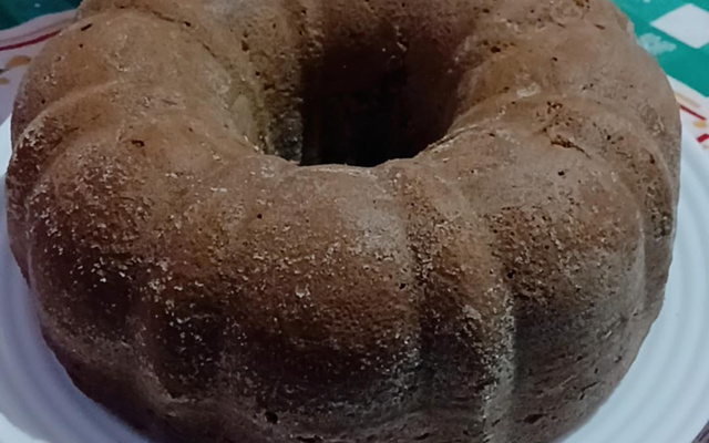 Bolo cho - cho de chocolate