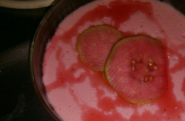 Mousse de goiaba