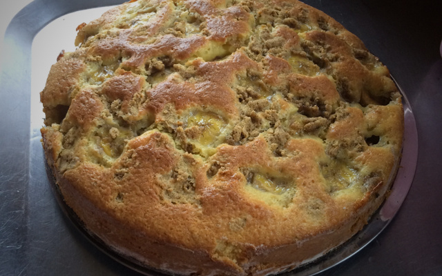 Cuca de banana da Lorena