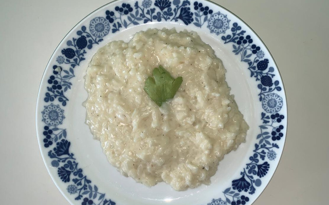 Risoto de queijo