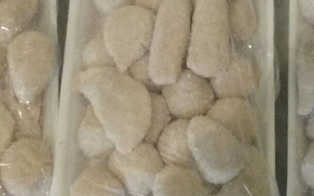 Salgadinhos de cebola