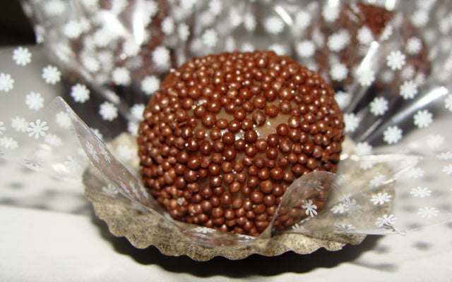 Brigadeiro com licor