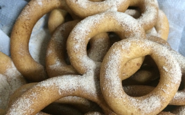 Rosca frita de polvilho azedo