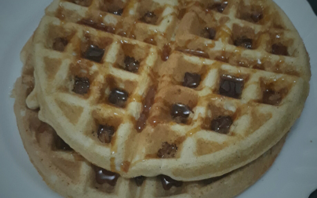 Waffles caseiros