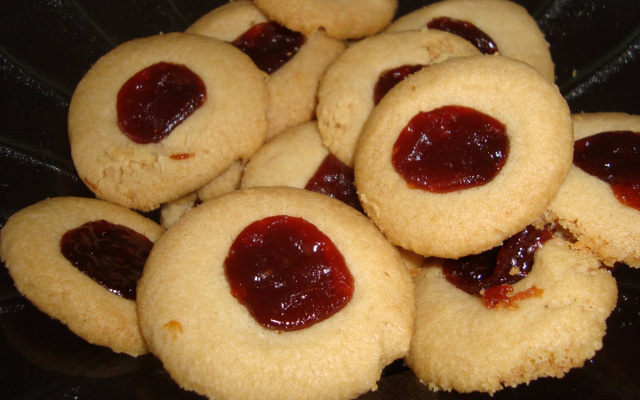 Biscoitos da vovó com goiabada