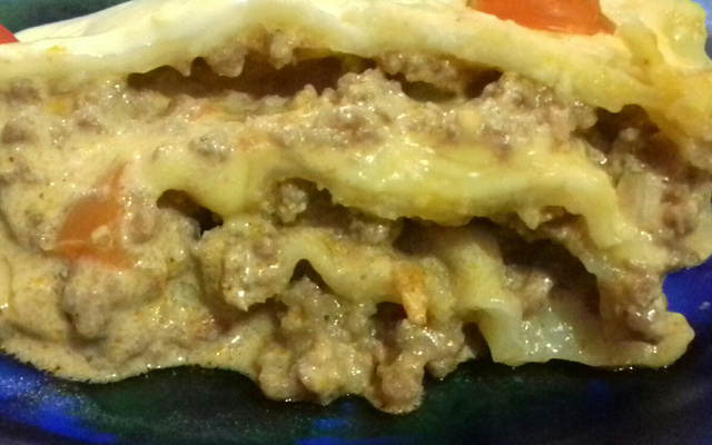 Lasanha de carne rápida