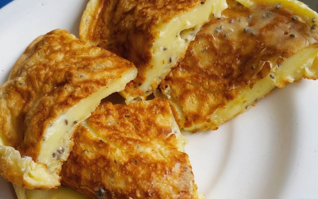 Pão de queijo de frigideira light