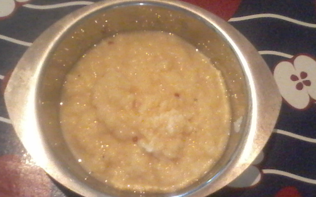 Ambrosia com leite condensado