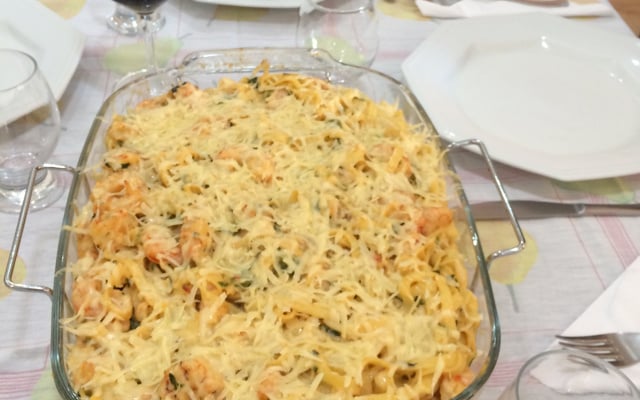 Camusquim ou macarrão com camarão