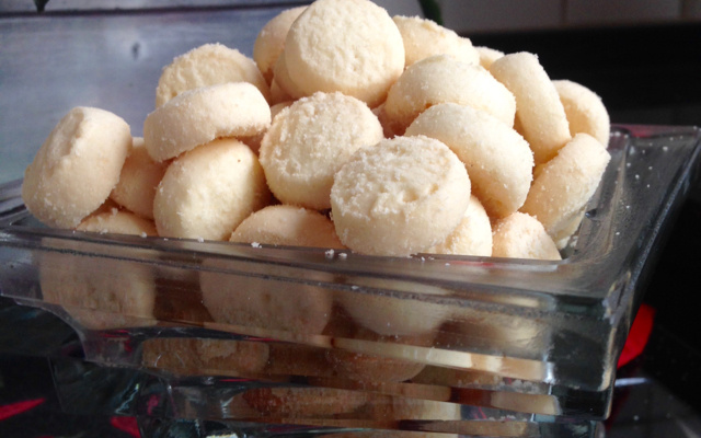 Biscoitos amanteigados de petrópolis