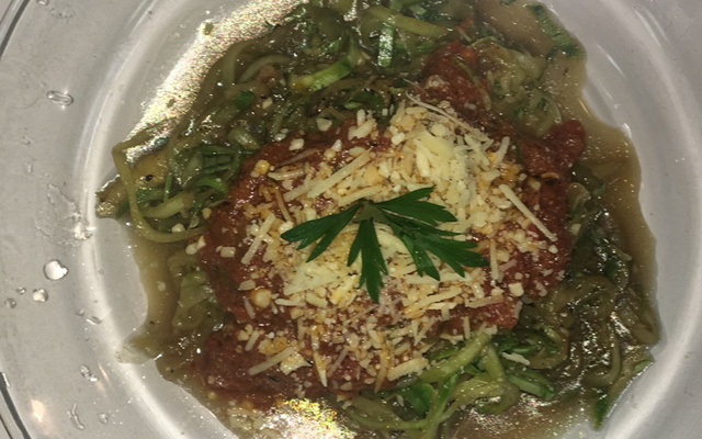 Macarrão de Abobrinha