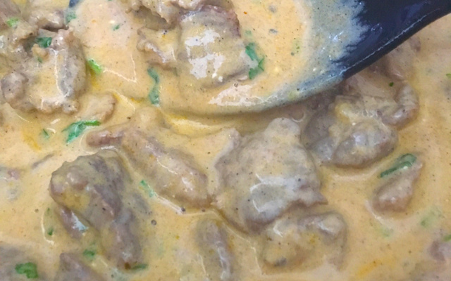 Estrogonofe de carne prático