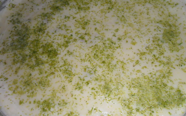 Torta de limão, tipo sorvete !