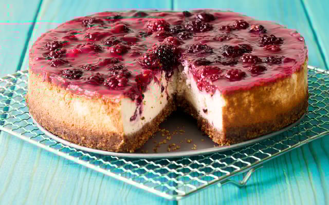 Cheesecake de amora
