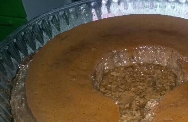 Pudim de chocolate de liquidificador