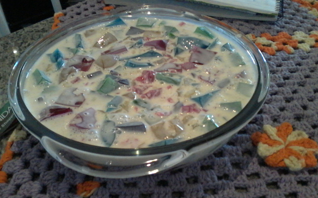 Mosaico de gelatinas