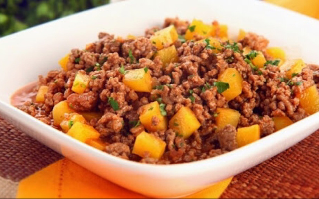 Carne moída da Nathy