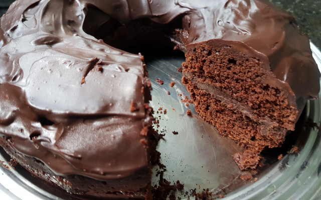 Bolo de chocolate fantástico