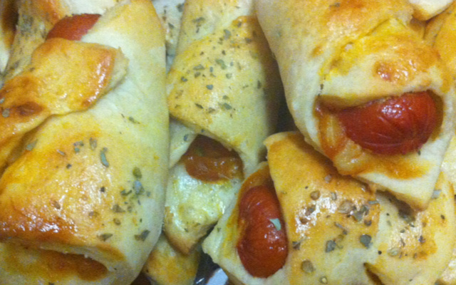 Enroladinho de salsicha fofinho