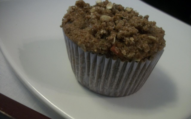 Bolinho integral de maçã e banana