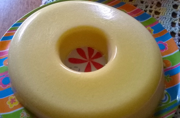 Mousse de queijo com goiabada