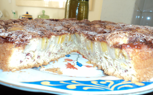 Bolo fácil de banana