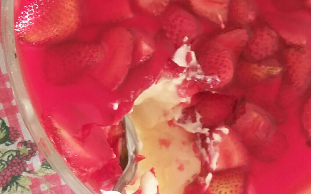 Delícia fácil de morango