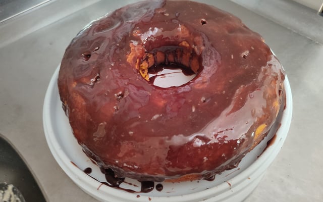 Bolo de cenoura sem cenoura