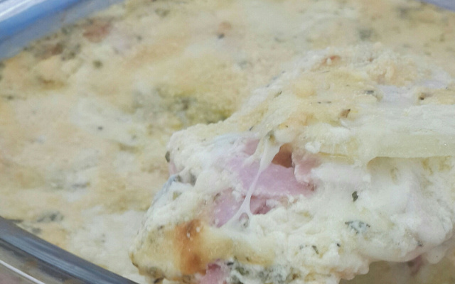 Batata polonesa gratinada