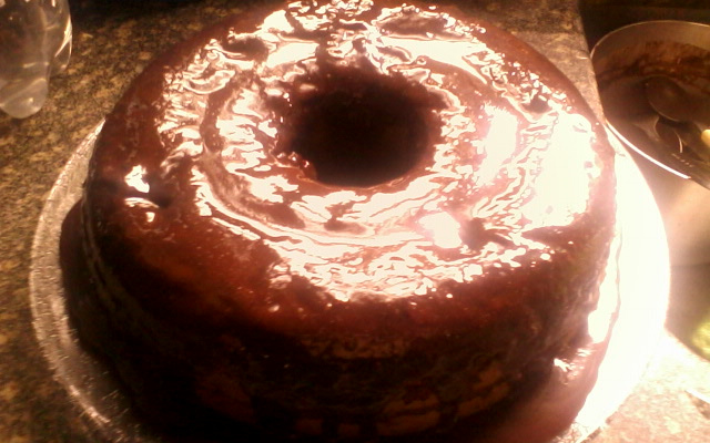 Bolo de chocolate original