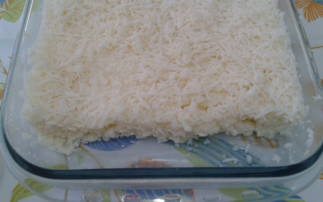 Cuscuz branco cremoso