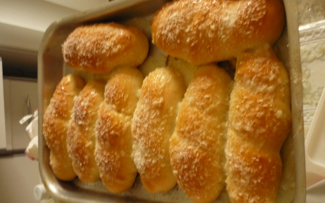 Enroladinho de queijo com coco