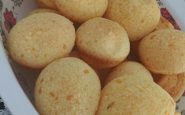 Pão de queijo de liquidificador