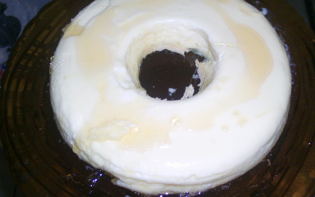 Pudim de leite em pó desnatado