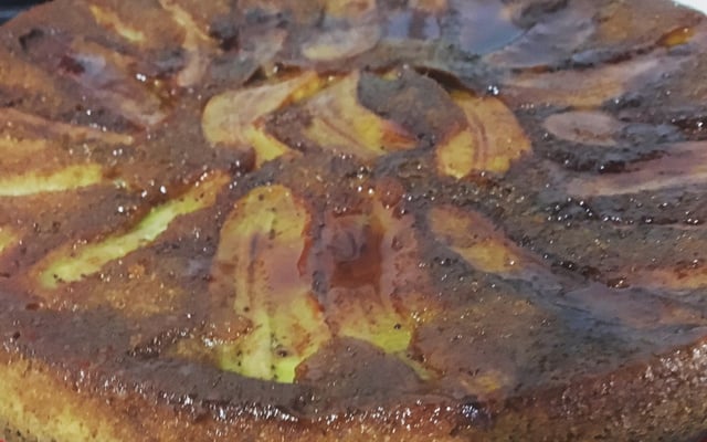 Bolo de banana fofinho