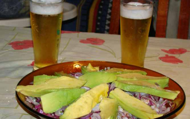 Salada de verão (Ceviche)